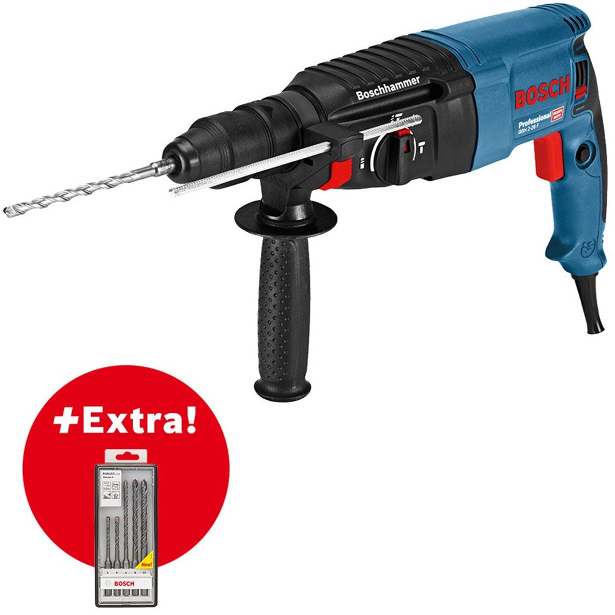 Perceuse à percussion Bosch GBH2-26F+Perceuses SDS