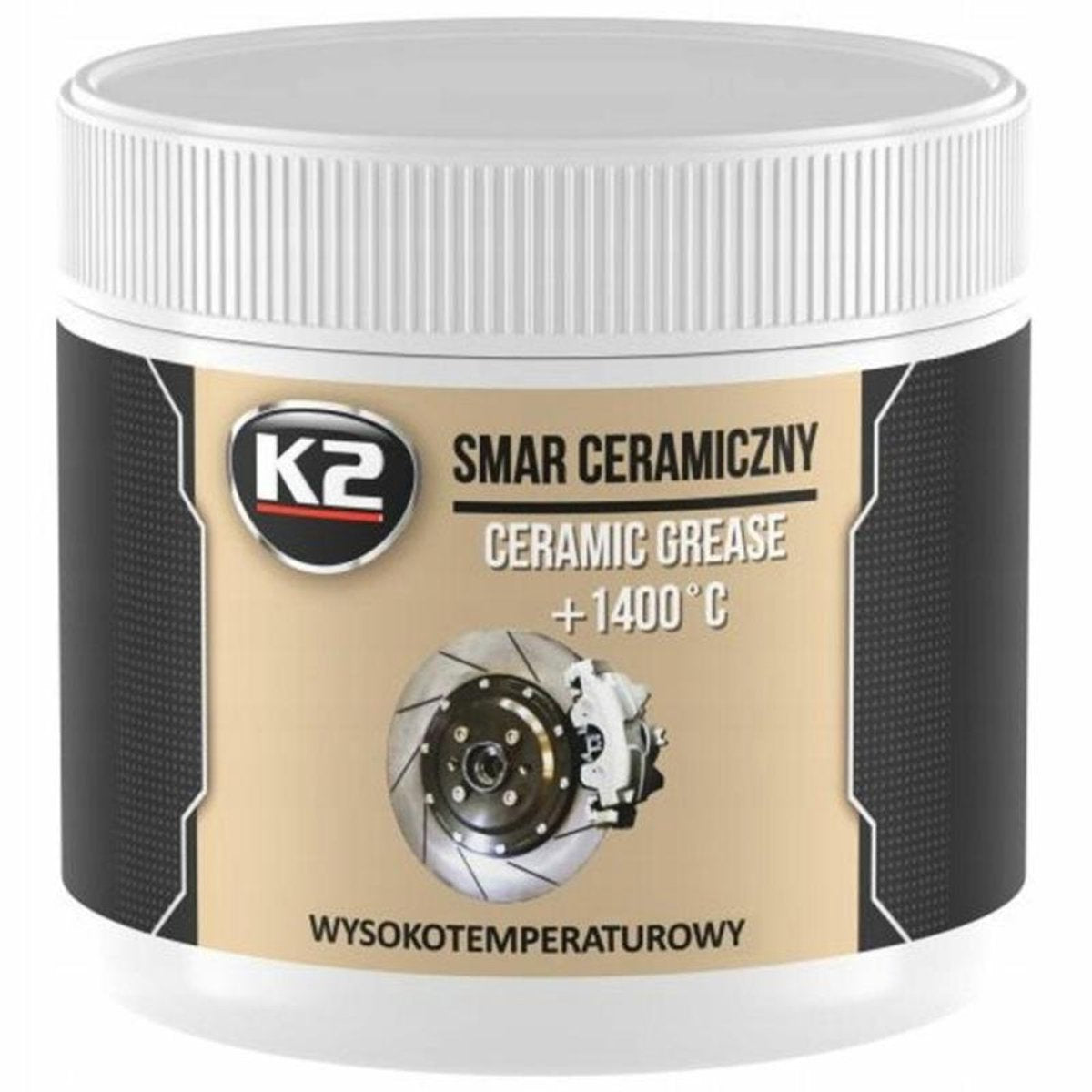 K2 w127 - graisse céramique - 500 g - résistante à la chaleur jusqu'à 1400°c - anti-corrosion