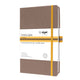 Carnet Sigel a5 - linescape - marron - ligné - couverture rigide - si-ls103