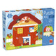 Puzzle goula géant xxl ferme surprise - 12 pcs.
