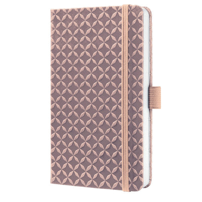 Carnet Sigel jolie - flair - a6 - rose perle - ligné - couverture rigide - si-jn136