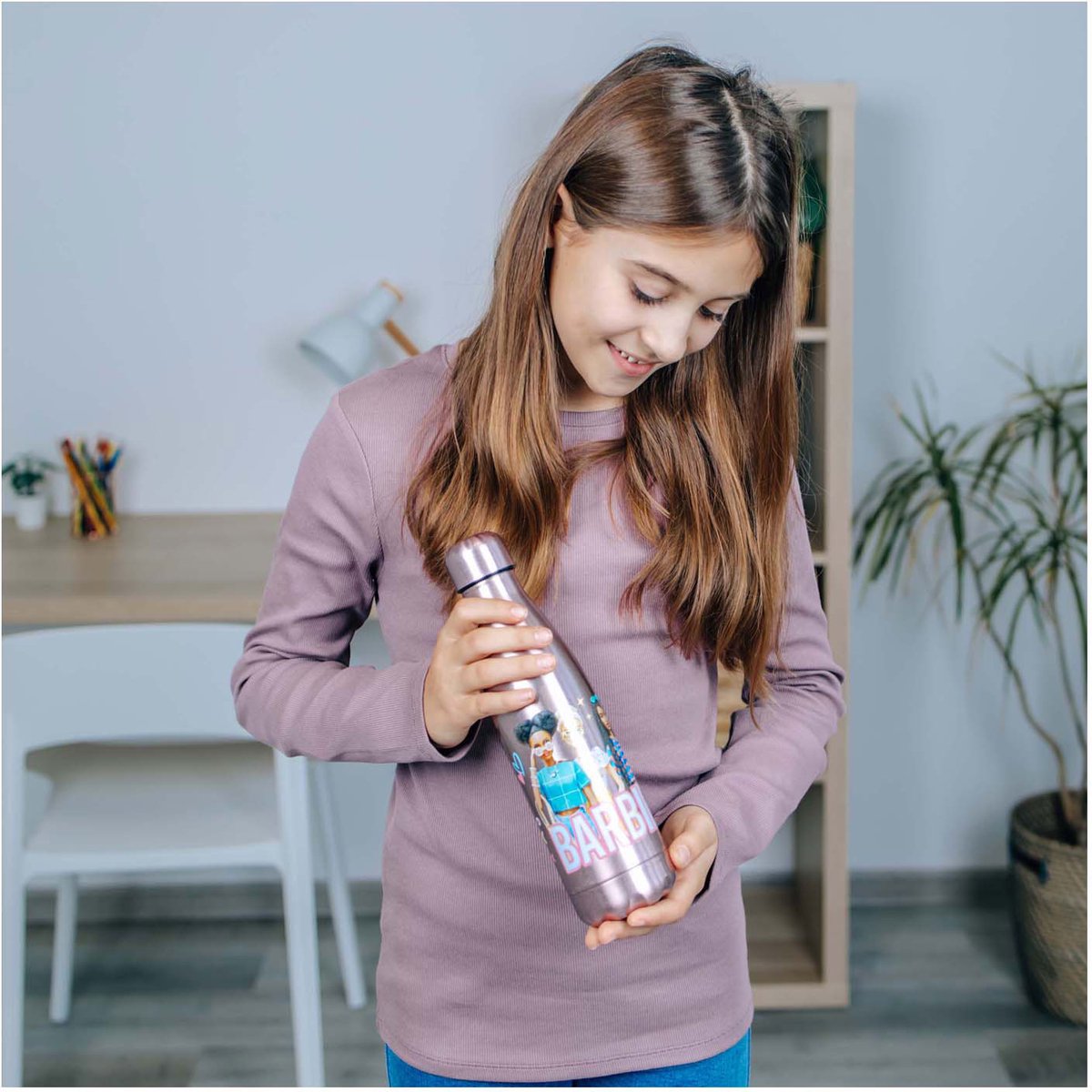 Barbie sous-couvercle en acier inoxydable Barbie, 450 ml