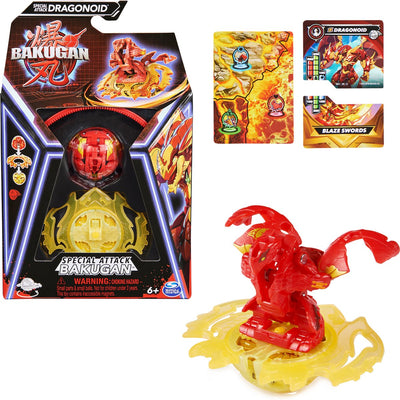Bakugan - attaque spéciale - coffret de jeu avec figurine tournante - les styles peuvent varier