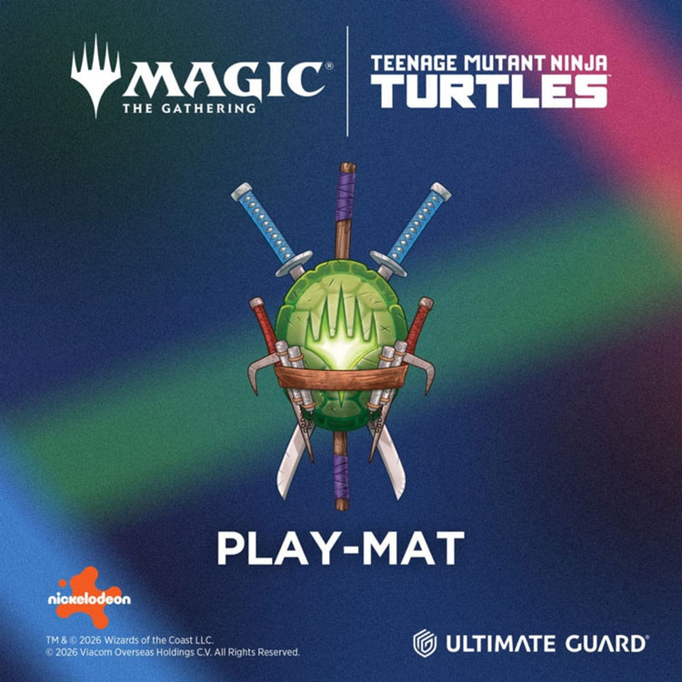 Magie du tapis de jeu Ultimate Guard : le rassemblement | tortues ninja mutantes adolescentes - artefact rare