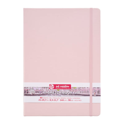 Talens art création carnet de croquis rose pastel 21 x 29,7 cm 140 g 80 feuilles