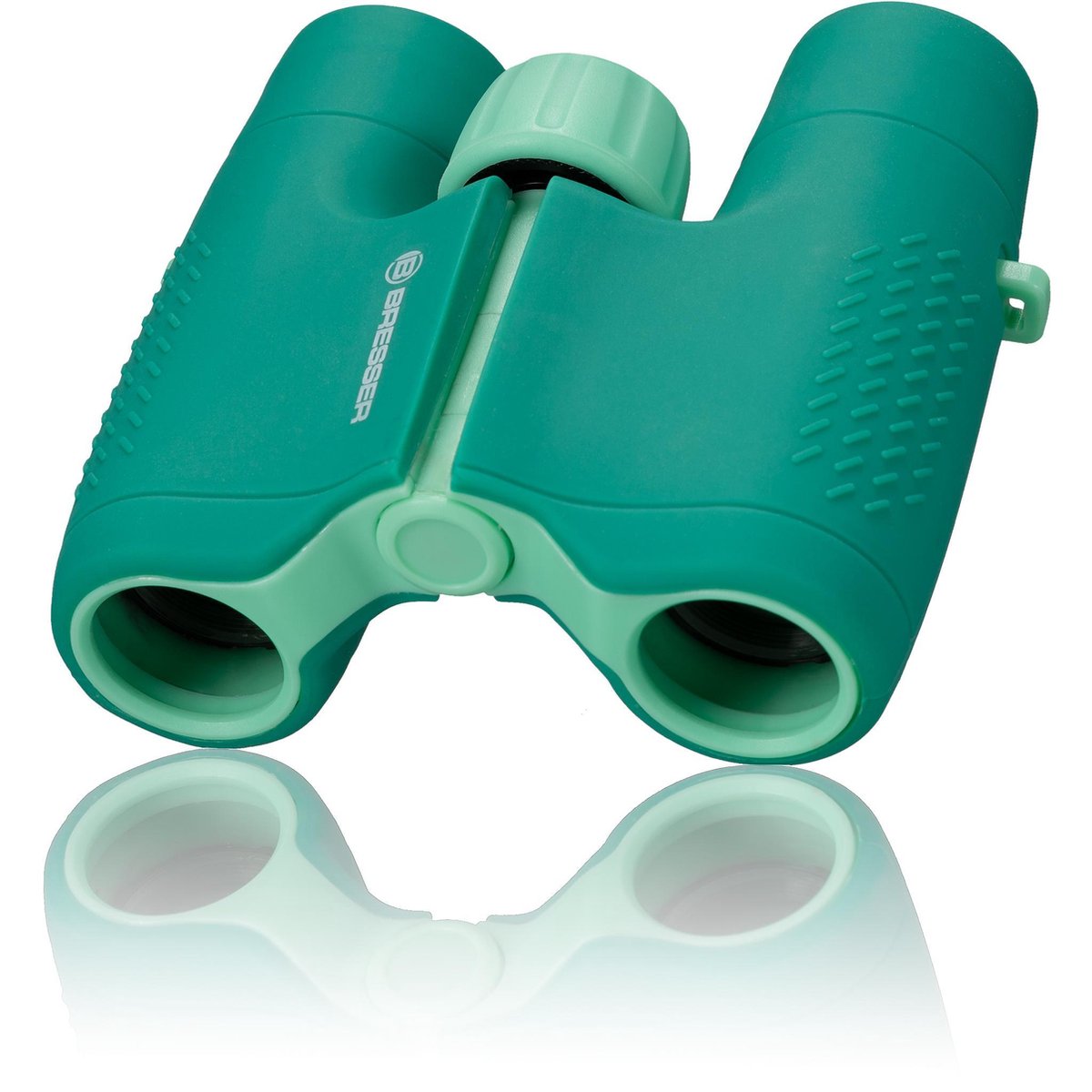 Jumelles Bresser junior - 6x21 - vertes - robustes - jumelles pour enfants