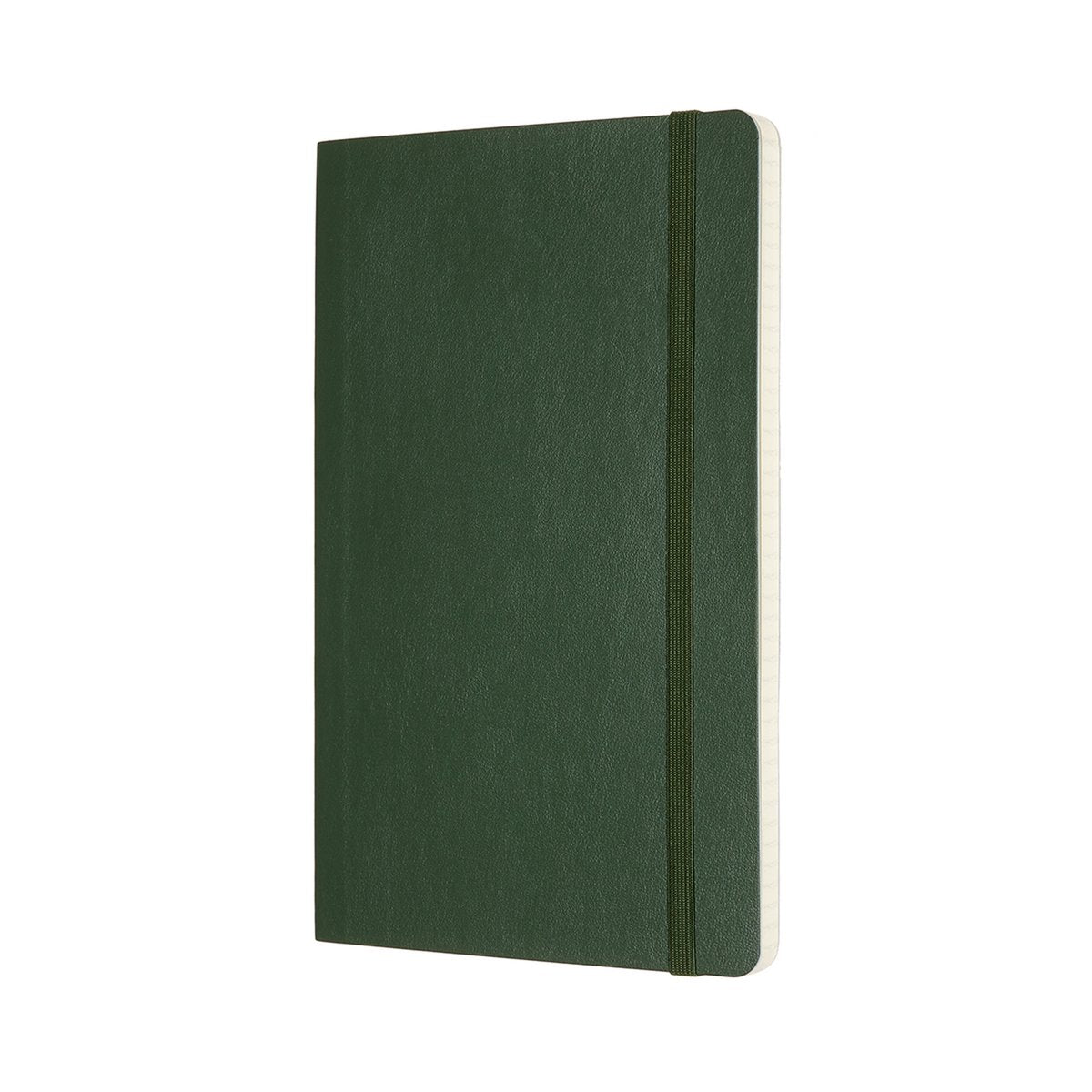 Carnet classique Moleskine - grand - couverture souple - à carreaux - vert myrte