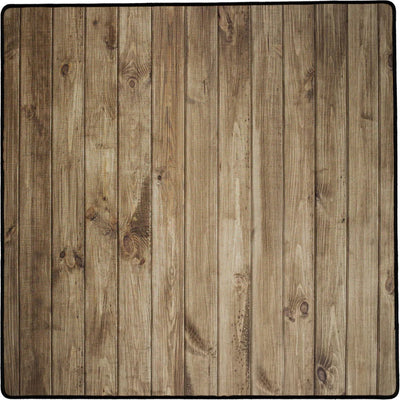 Tapis de jeu : texture bois 50x50 cm (02347)