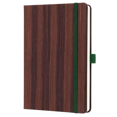Carnet Sigel - conceptum - a5 - bois - couverture rigide - ligne - 194 pages - 100 grammes - si-sy557