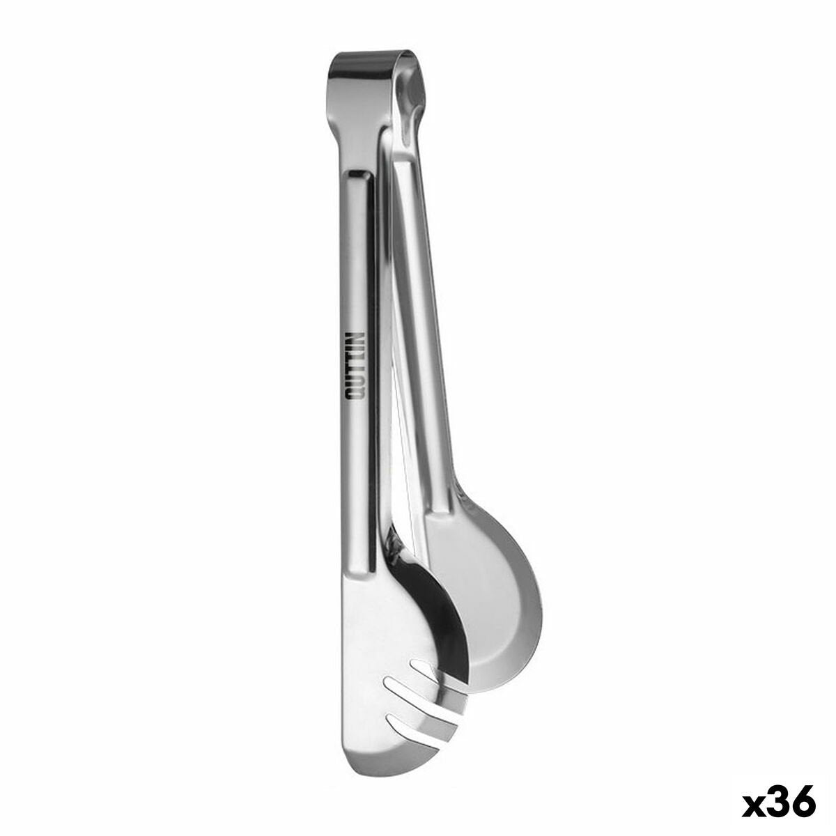 Quttin pinces de cuisine acier 23 x 5 x 5 cm (36 pièces)