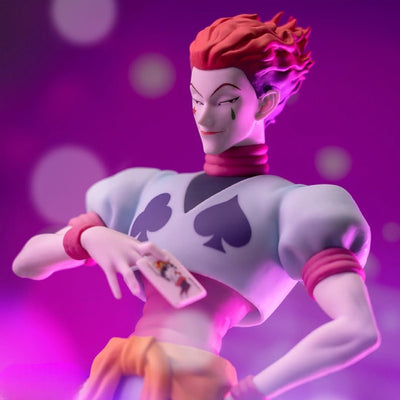 Abystyle hunter x hunter hisoka - figurine détaillée pour les fans et les collectionneurs