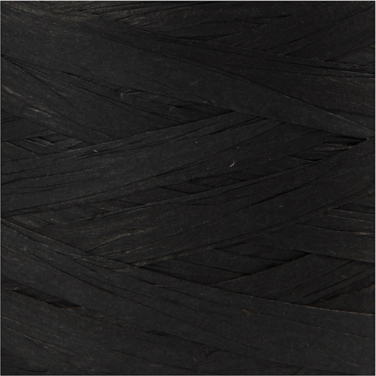 Creativ Company Paper Raffia Yarn Black, 100m