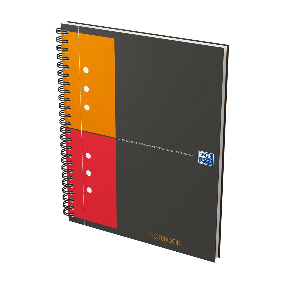 Carnet Oxford international connect sans pages scannables 160 pages format A5+ quadrillé 5 mm