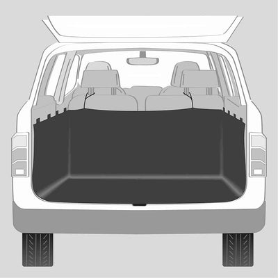 Trixie Car Dog Couverture Trunk Black