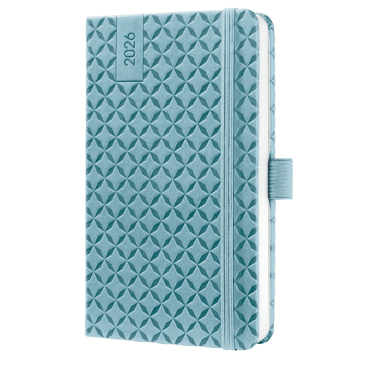 Sigel agenda hebdomadaire flair 2026 - format a6 - bleu ciel - couverture rigide - si-j6112