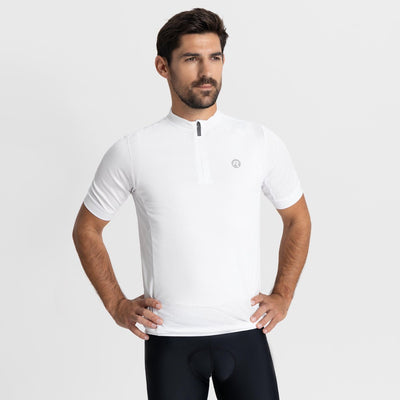 Rogelli core maillot de cyclisme homme - manches courtes - blanc - xxl