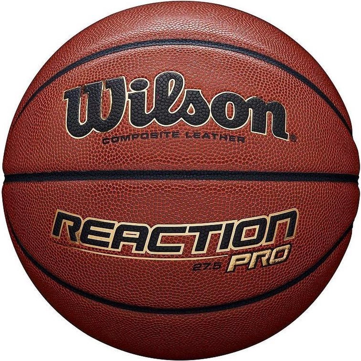 Ballon de basket Wilson réaction pro taille 5 - intérieur extérieur