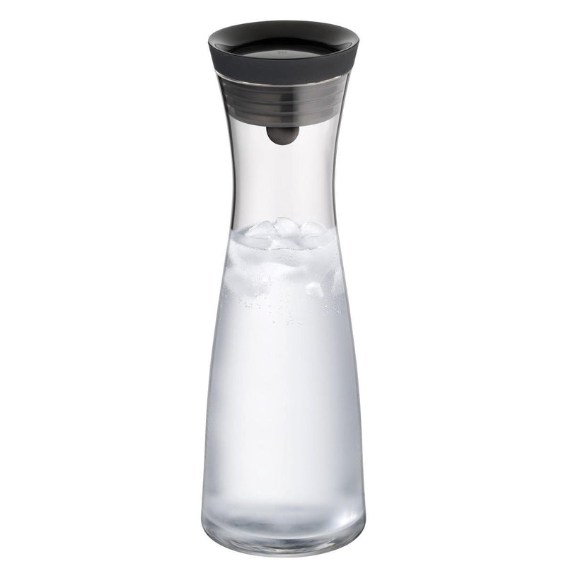 WMF basic - carafe à eau - 1,0 l - noir - anti-goutte - design élégant