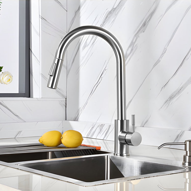 Grohe bauflow mitigeur de lavabo l - mitigeur haut avec vidage - eco - chrome