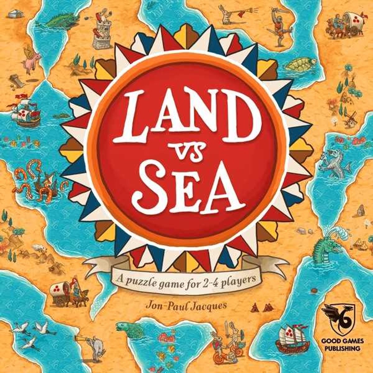 Good Games Publishing Land vs Sea - jeu de société (eng)
