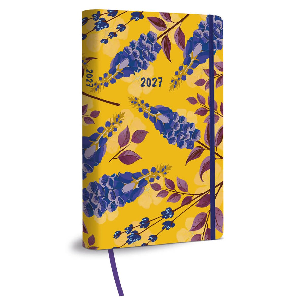 Agenda compact Comello 16 mois fleurs ensoleillées 2027