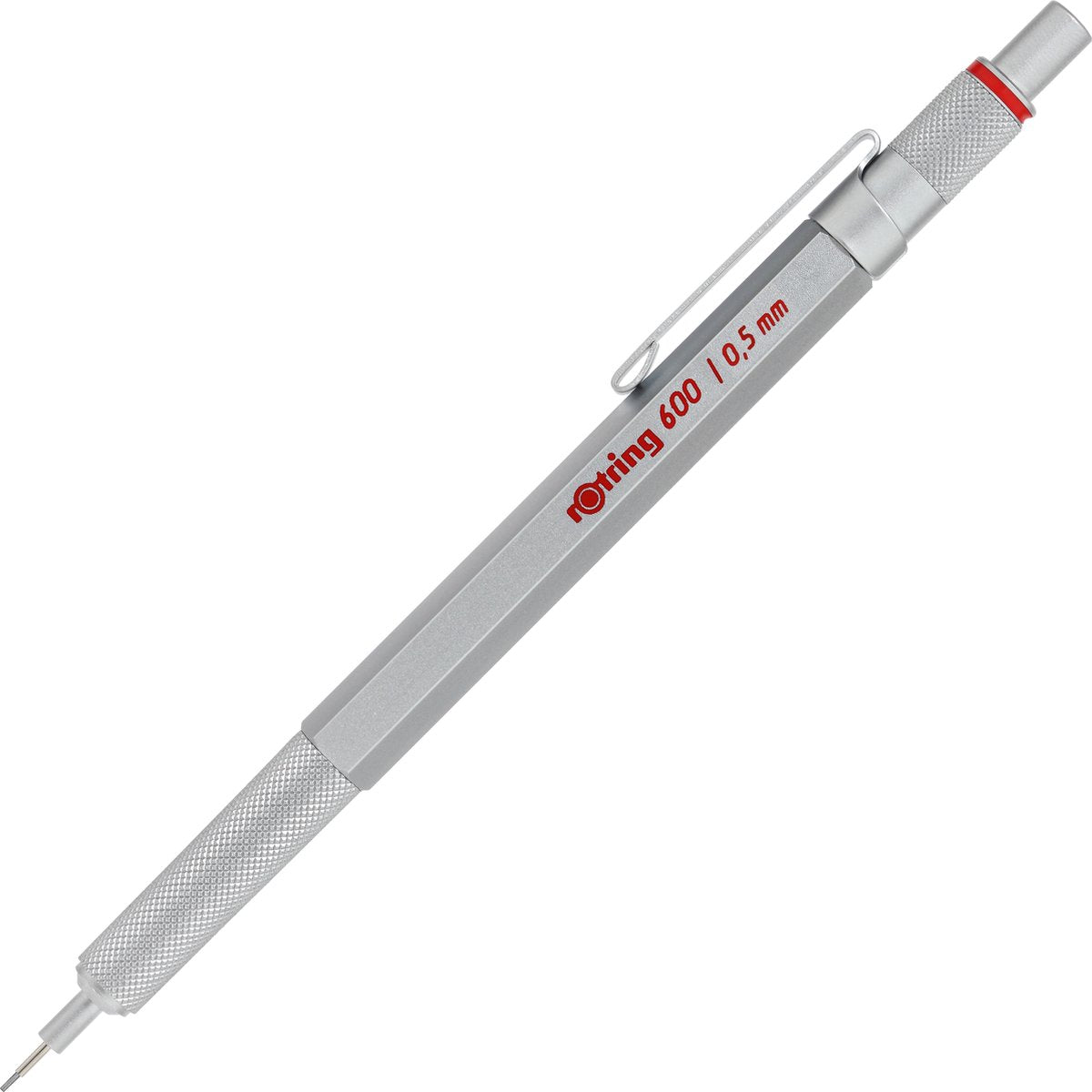 Porte-mine Rotring 600 | 0,5 mm | couleur argent