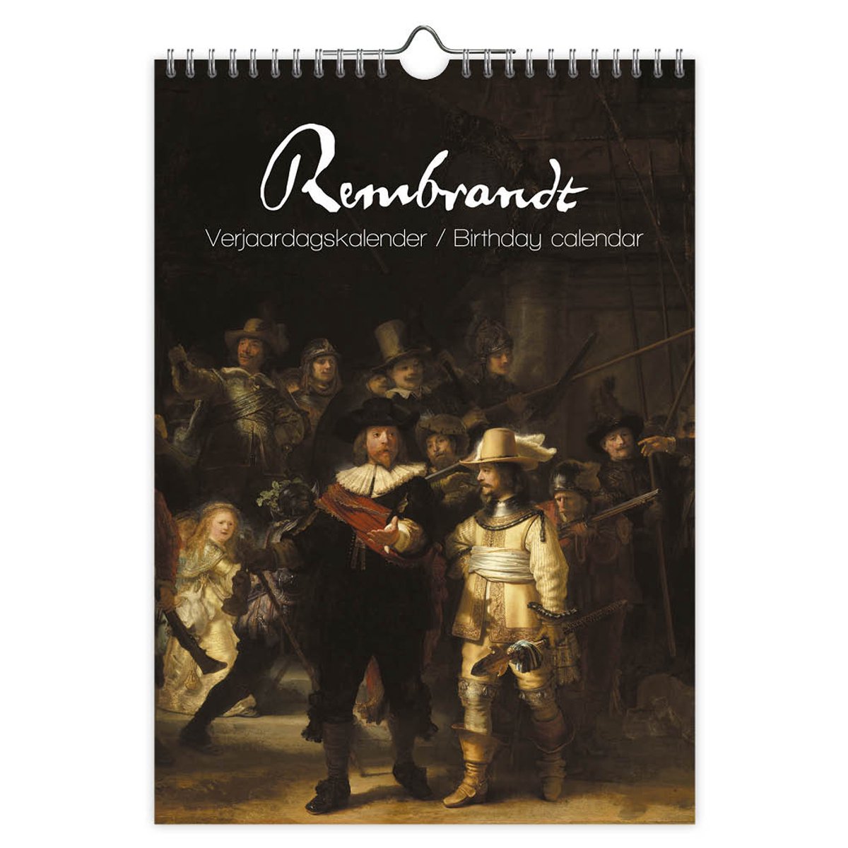 Calendrier d'anniversaire Rembrandt van Rijn Rembrandt - A4