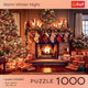 Puzzle Trefl 1000 pièces Puzzle de Noël une chaude nuit d'hiver.