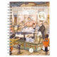 Agenda de bureau Comello Anton Pieck poffertjes et gaufres 2027