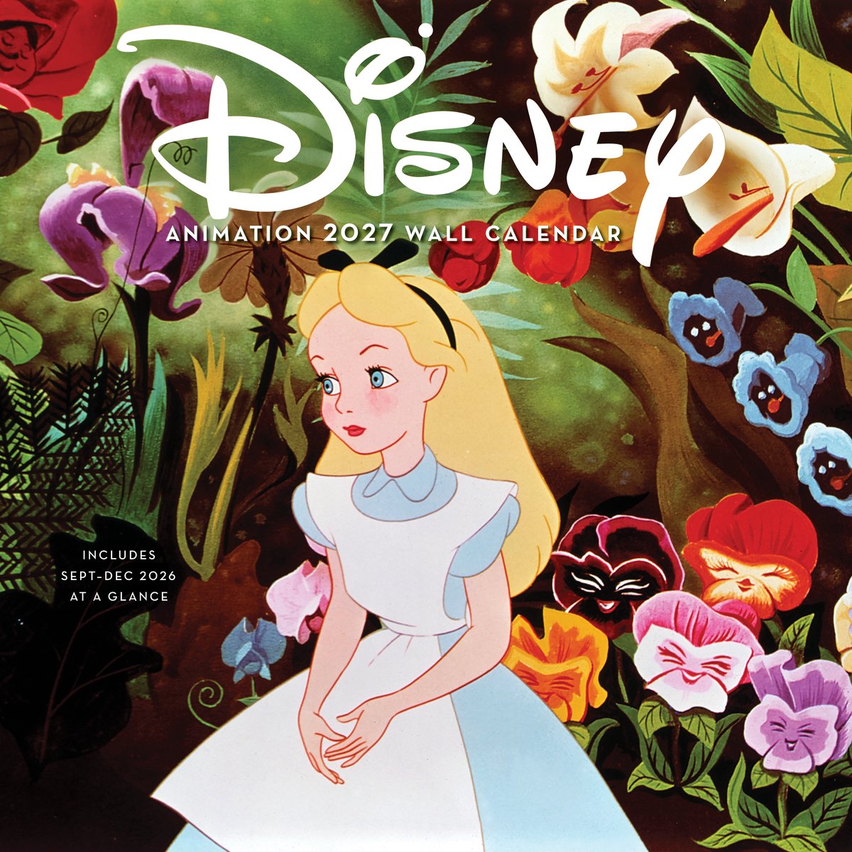 Calendrier mural d'animation Disney 2027