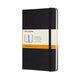 Carnet classique Moleskine - moyen - couverture rigide - ligné - noir