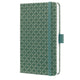 Sigel jolie carnet flair - format a6 - vert naturel - avec trait - si-jn140