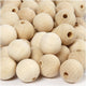 Perles en bois, Ø 2cm, 200pcs.