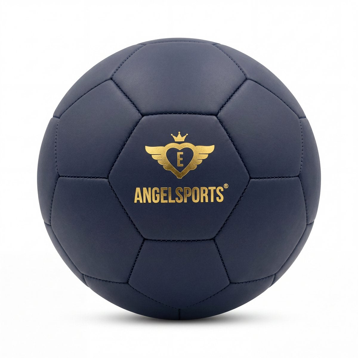 Ballon de football bleu foncé - taille 5