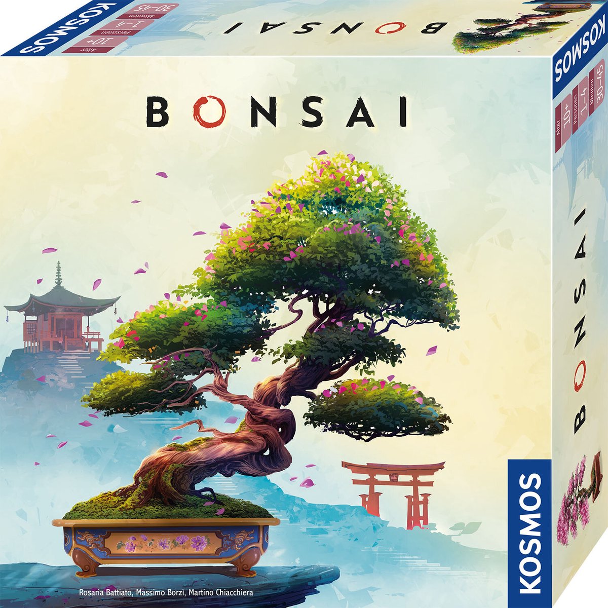 Cosmos bonsaï, jeu de société, famille, 10 ans, 30 min, jeu familial