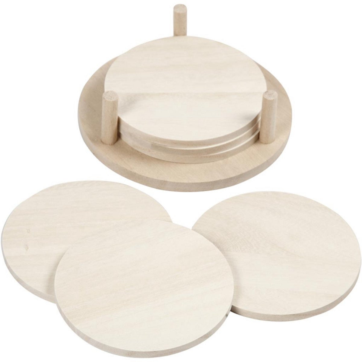 Disques Creativ company, d 9,5 cm, épaisseur 5 mm, 6 pièces 1 boîte
