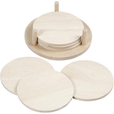 Disques Creativ company, d 9,5 cm, épaisseur 5 mm, 6 pièces 1 boîte