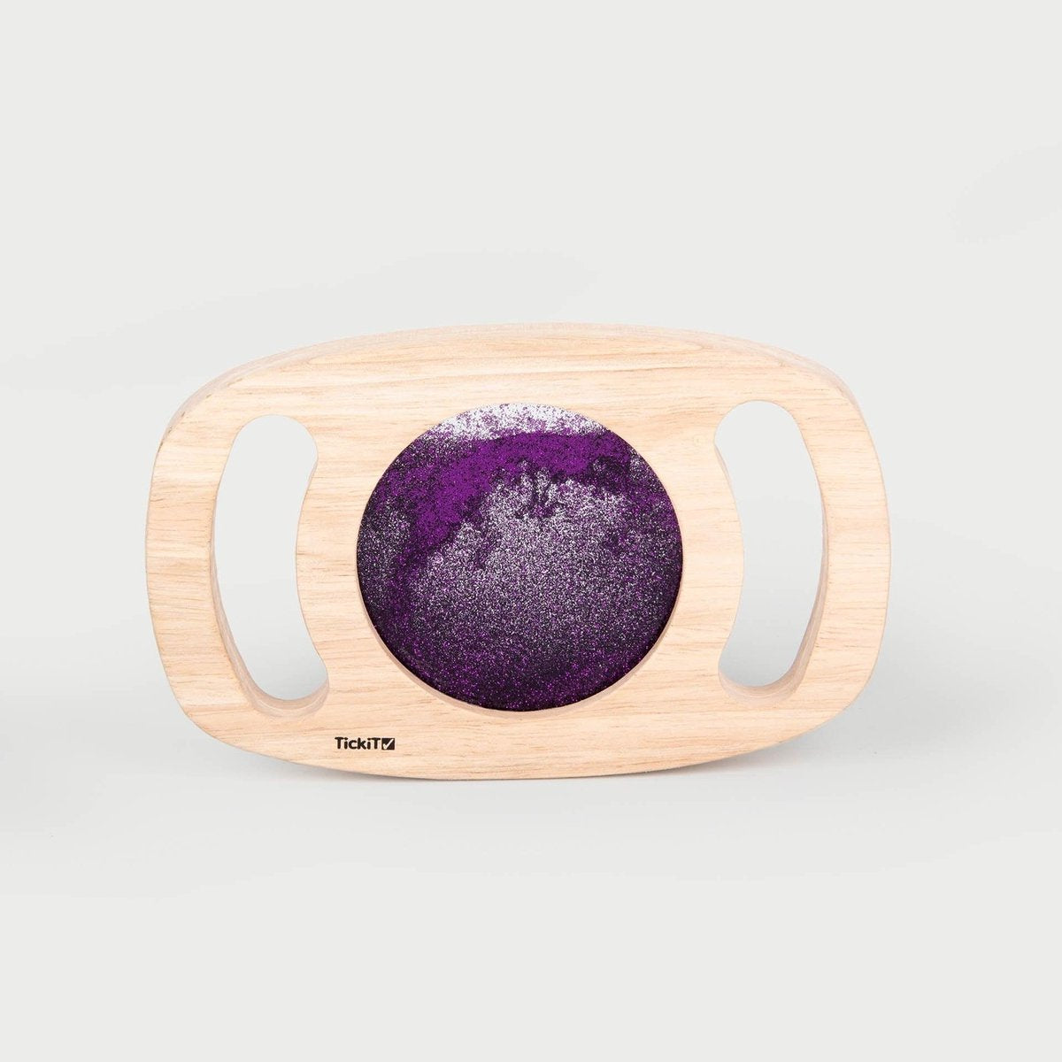 Tickit® prise facile avec fenêtre pailletée violet