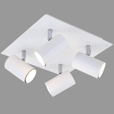 Briloner run - spot de plafond - spots en saillie avec 4 lumières - rotatif - plafonnier - gu10 - max. 40 watts - blanc