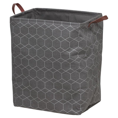 Panier à linge géométrique Sealskin - gris