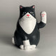 Kikkerland figurine d'énergie solaire chat solaire - chat agitant - cadeau unique