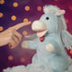 Marionnette Trudi pegaso: 18x27x19 cm (s-29307)
