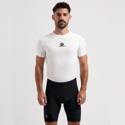 Rogelli core pantalon de cyclisme court pour hommes avec peau de chamois - pantalon de cyclisme - noir - taille 4xl