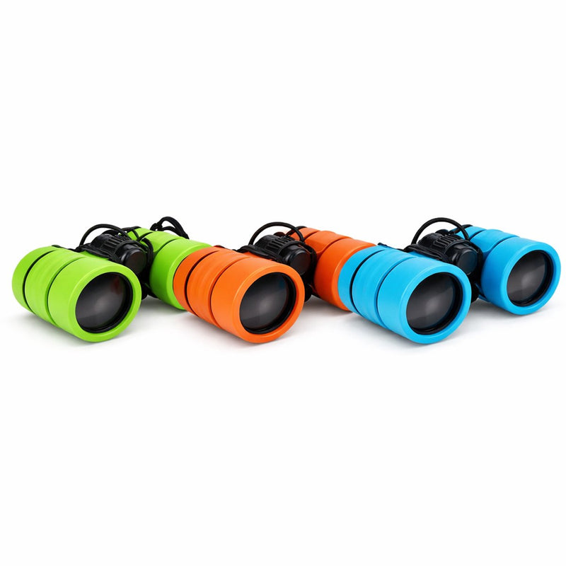 Eddy Toys - Jumelles jouets avec lanière - Jouets pour l'extérieur et les jeux d'aventure - 1 couleur aléatoire
