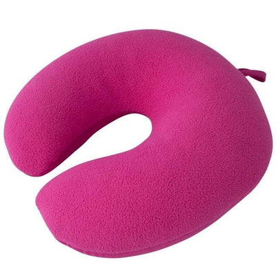 Oreiller cervical Travelsafe - rose - 28 cm