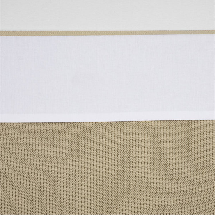 Drap de berceau Meyco - sable - 100x150cm - 0,3 tog