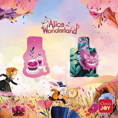 Marque-pages magnétiques éditeur Clavis Alice au pays des merveilles