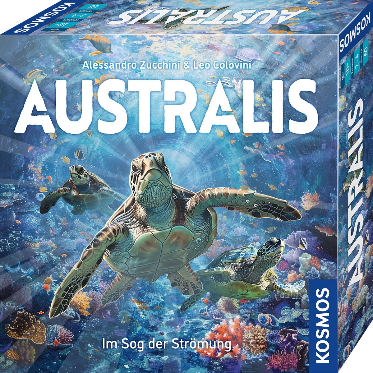 Kosmos australis, jeu de société, 10 ans, 45 min, jeu familial