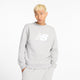 Pull homme New Balance Sport Core Brushed Crew - gris athlétique