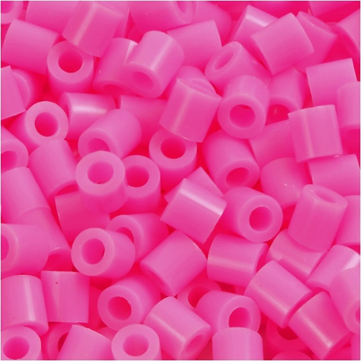 Perles à repasser Nabbi, dim. 5x5 mm, diamètre intérieur 2,5 mm, moyen, rose (32222), 6000 pièces 1 boîte